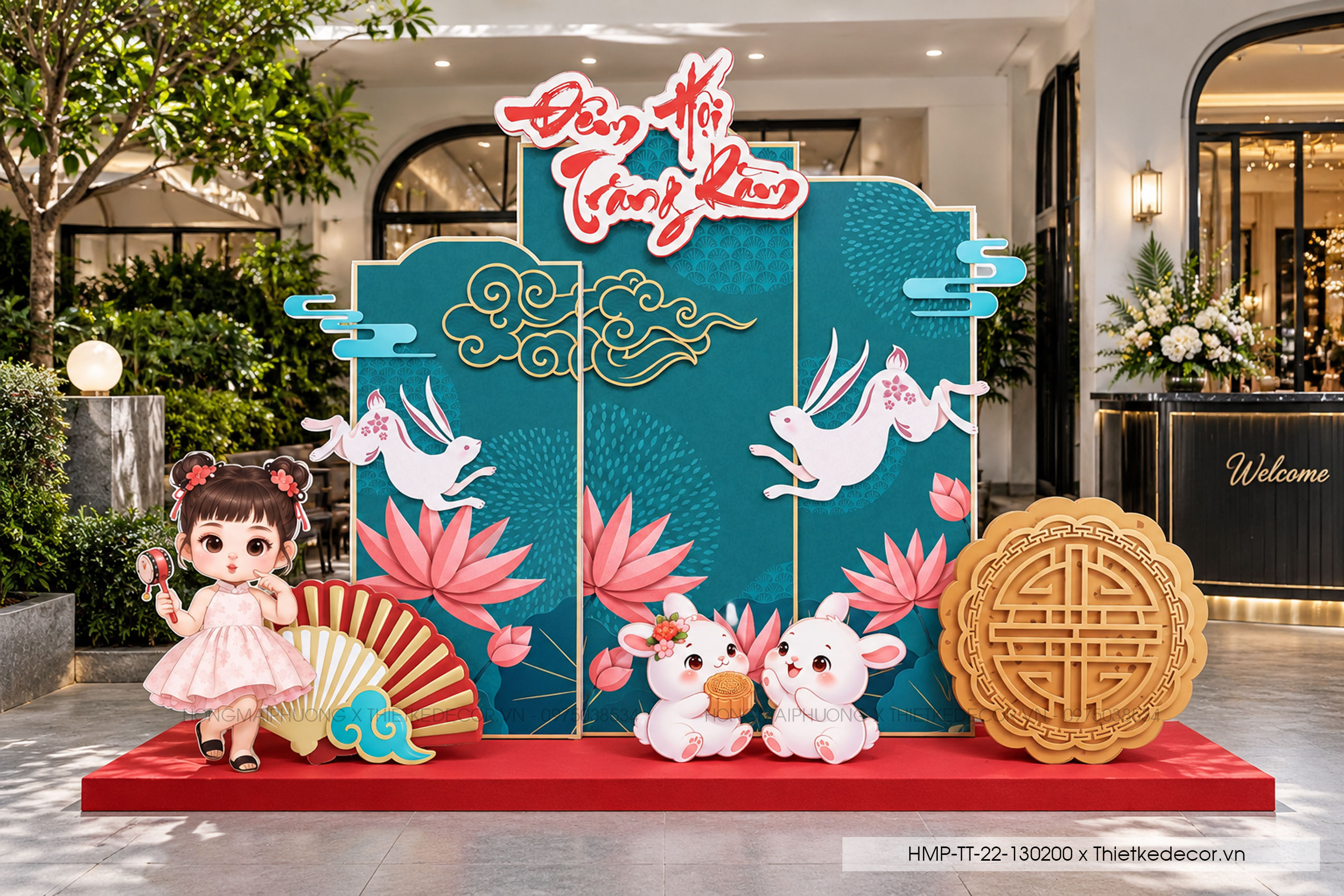 File thiết kế background Trang trí decor Trung Thu Mall, Trang trí tiểu cảnh Trung Thu Chung cư, decor tiểu cảnh Trung Thu Nhà Hàng, tiểu cảnh Trung Thu Khách Sạn; Trang trí decor Trung Thu ngân hàng, Trang trí decor Trung Thu trường học; quán cà phê